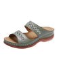 Retro Arch Support Ortopedické sandály na klínku