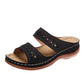 Retro Arch Support Ortopedické sandály na klínku