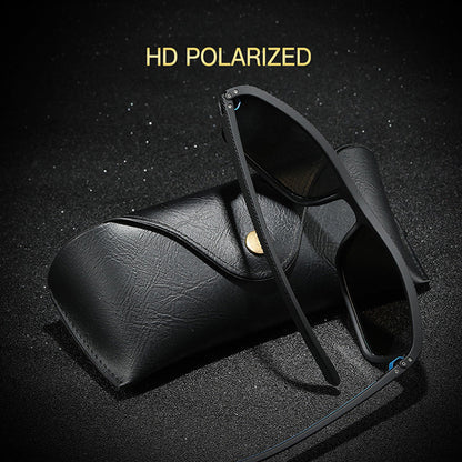 Unisex-Sonnenbrille mit kantigem Rahmen – 2er-Set