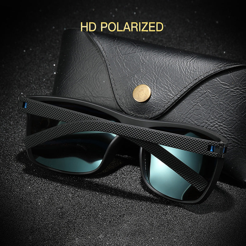 Unisex-Sonnenbrille mit kantigem Rahmen – 2er-Set