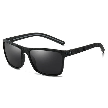 Unisex-Sonnenbrille mit kantigem Rahmen – 2er-Set