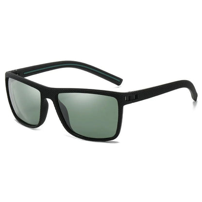 Unisex-Sonnenbrille mit kantigem Rahmen – 2er-Set