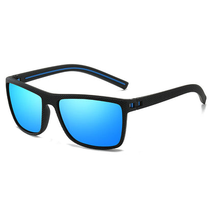 Unisex-Sonnenbrille mit kantigem Rahmen – 2er-Set