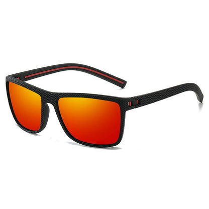Unisex-Sonnenbrille mit kantigem Rahmen – 2er-Set
