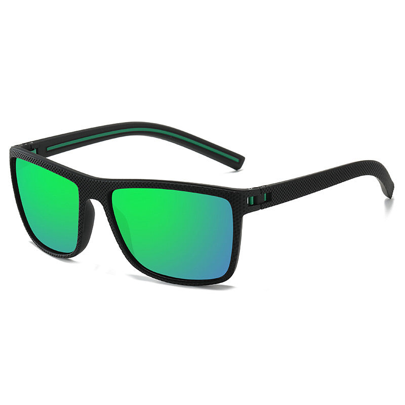 Unisex-Sonnenbrille mit kantigem Rahmen – 2er-Set