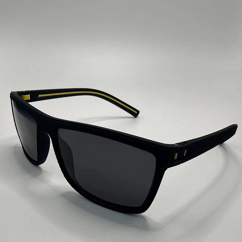 Unisex-Sonnenbrille mit kantigem Rahmen – 2er-Set