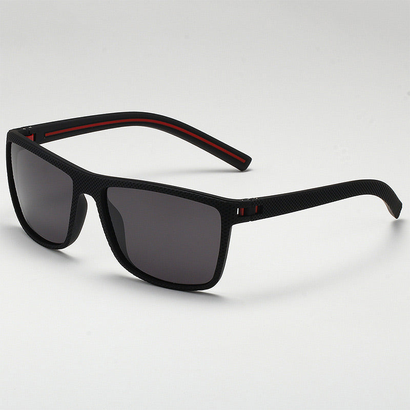Unisex-Sonnenbrille mit kantigem Rahmen – 2er-Set
