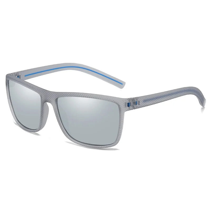 Unisex-Sonnenbrille mit kantigem Rahmen – 2er-Set