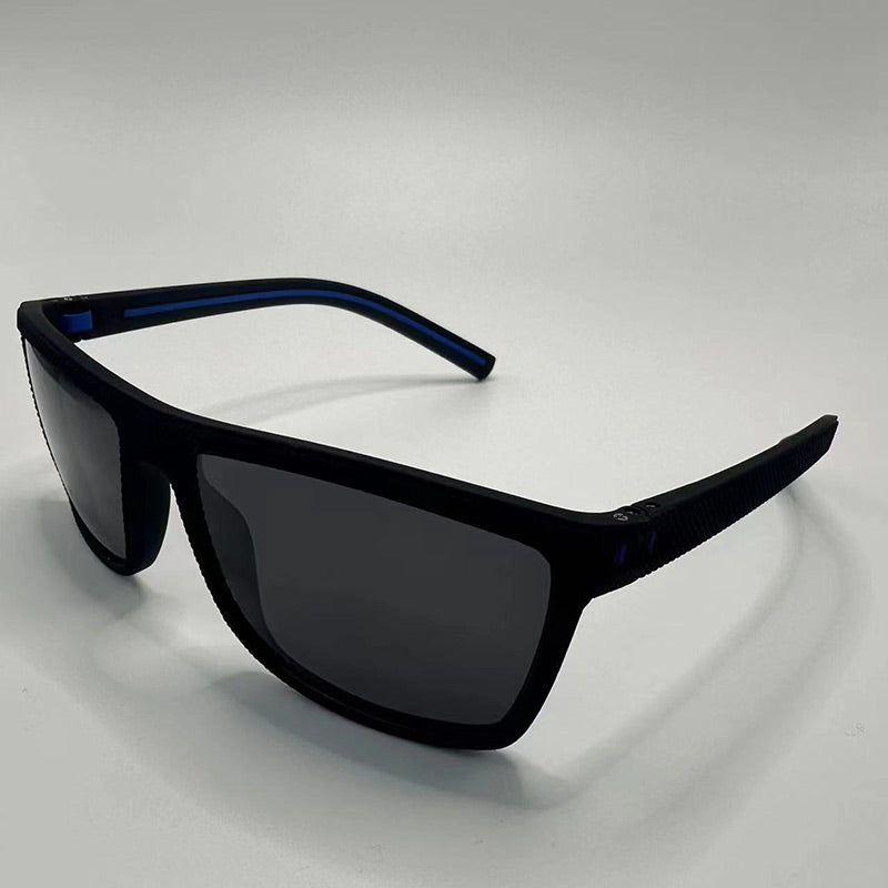 Unisex-Sonnenbrille mit kantigem Rahmen – 2er-Set