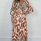 🌸Hot Sale 49% OFF🌸Breathable Fashion V-Neck A-Line Long Dress