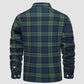 Pánská košile Sherpa Wool Lined Flannel Shirt Jacket🤠