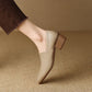 💕Dámská měkká obuv Vintage Pointed Toe Slip-On