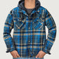 ❄️ Built for Cold Days | Men's Quilted-Lined Plaid Hooded Jacket ⚡ Free Shipping