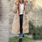❄️ Zimní speciály ❄️ Dámský zimní kabát s kapucí a kožešinovým límcem Casual Parka Coat