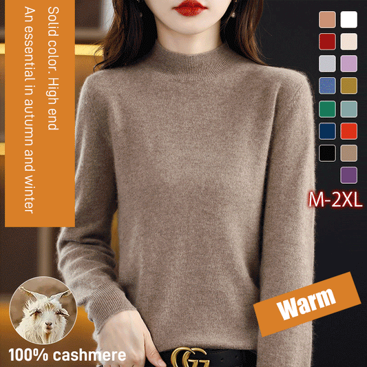 【Hot sale 2024】🔥Sweter s polovičním rolákem