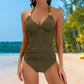 Maillot de Bain Sexy à Encolure Ras du Cou pour Femmes