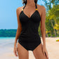 Maillot de Bain Sexy à Encolure Ras du Cou pour Femmes
