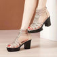🌸Spring Specials💐 Women's Anti-Slip Peep-Toe Chunky Sandals