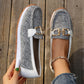 Dámské ležérní boty s kovovou přezkou Slip-On🥿