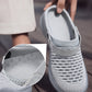 Módní síťovina prodyšné poloviny Slip-On sandály