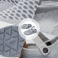 Módní síťovina prodyšné poloviny Slip-On sandály