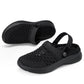 Módní síťovina prodyšné poloviny Slip-On sandály