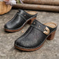 Dámské sandály Slip-On Closed Toe Chunky Sandals
