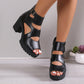 🎁 Hot Sale 49% OFF 🔥Women’s Peep Toe Chunky Heel Sandal Booties