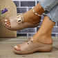 🏖️Artificial Leather Open Toe Slippers