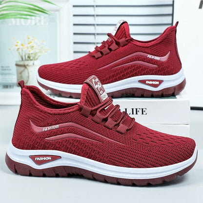 Damen Slip-on-Sneaker mit Strickstruktur