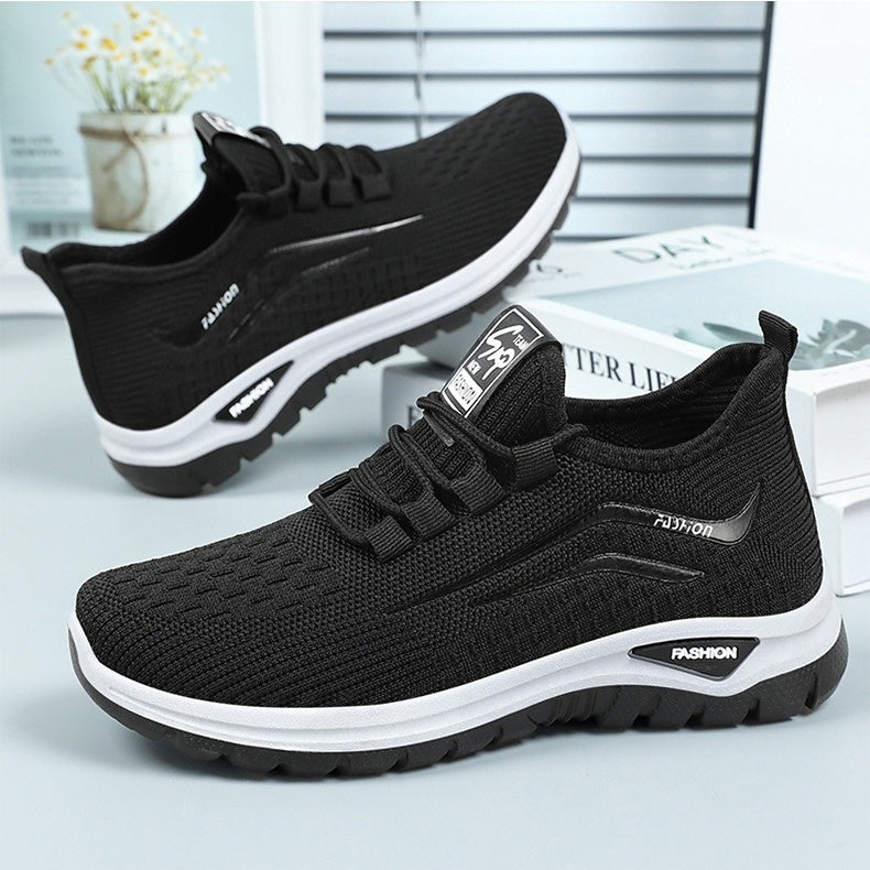 Damen Slip-on-Sneaker mit Strickstruktur