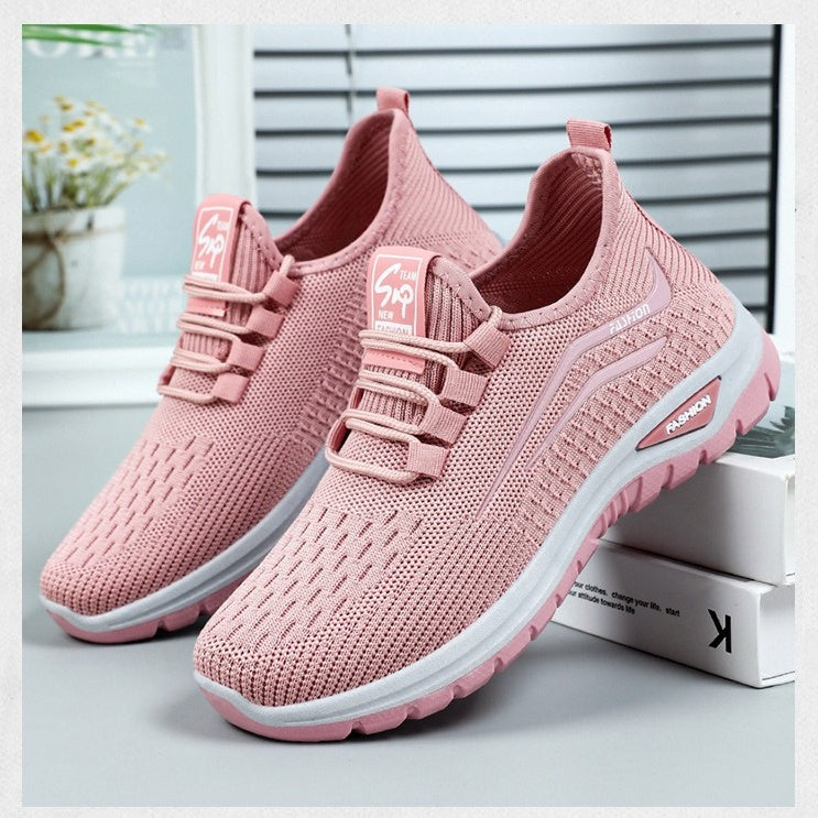 Damen Slip-on-Sneaker mit Strickstruktur