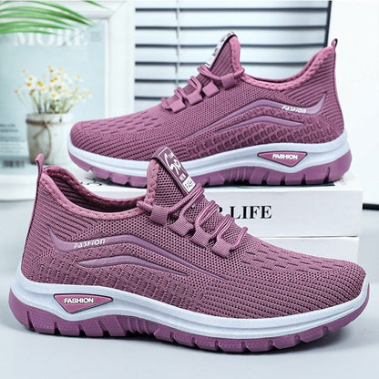 Damen Slip-on-Sneaker mit Strickstruktur