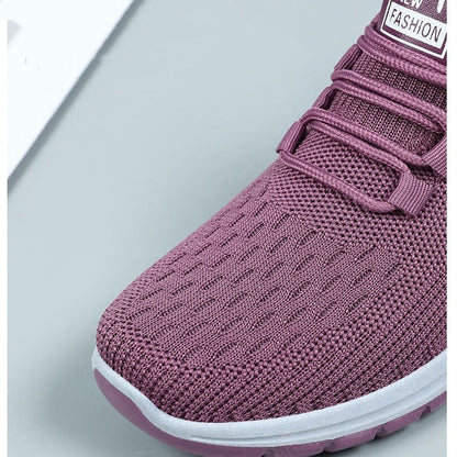Damen Slip-on-Sneaker mit Strickstruktur