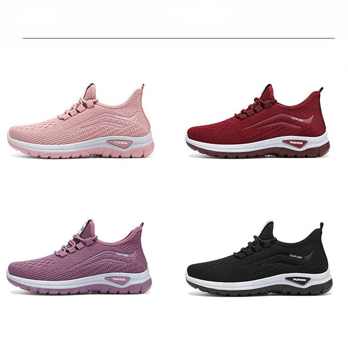 Damen Slip-on-Sneaker mit Strickstruktur