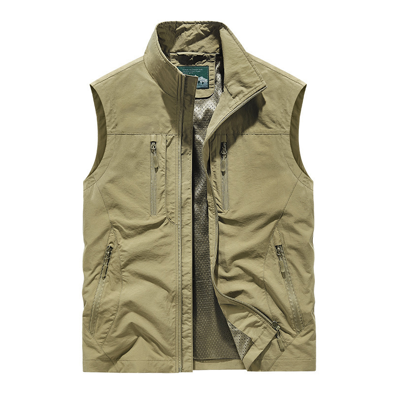 ⏰Zeitlich begrenzter Verkauf – 49 % RABATT🔥🧥 Herren Oversized Ärmellose Westenjacke mit Taschen