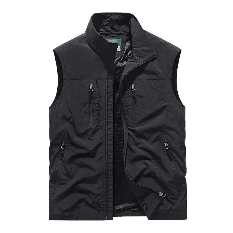 ⏰Zeitlich begrenzter Verkauf – 49 % RABATT🔥🧥 Herren Oversized Ärmellose Westenjacke mit Taschen