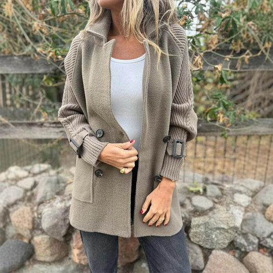 ❄️🍂Women’s Mid-Length Lapel Double Breasted Coat -❤️‍🔥Stay cosy this winter!