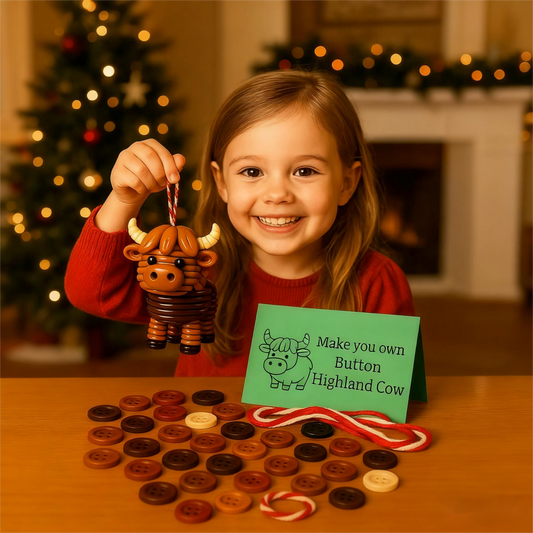 🎃DIY ozdoby ve tvaru zvířátek z knoflíků