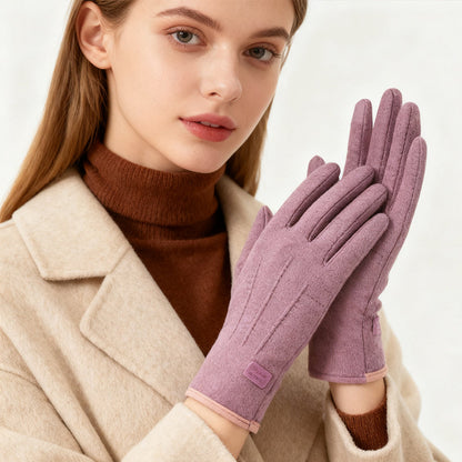 Winddichte, warme Handschuhe mit Touchscreen-Funktion und rutschfestem Griff