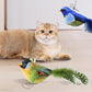 Realistická hračka pro kočky s cvrlikáním ptáků, která stimuluje lovecké instinkty