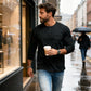 🔥👕 Slim-Fit Bio-Baumwolle Henley | Nachhaltig, Atmungsaktiv & Langlebig 👔🧵 Der Alltagsklassiker im Mega-Black-Friday-Sale – Premium-Komfort zum Bestpreis!