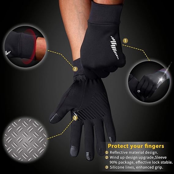 🔥 Heißer Verkauf: 50 % Rabatt 🔥 🧤 Touchscreen-Winterhandschuhe – Warm, Anti-Rutsch &amp; Safe für Outdoor! ❄️