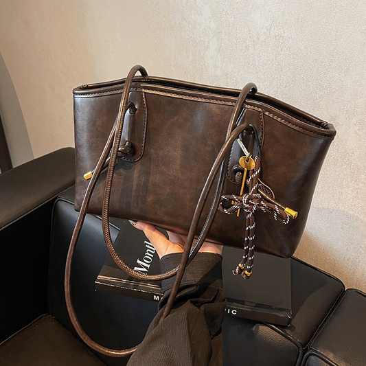 ⏳Časově omezená akce⏰Retro styl Y2K | Kabelka přes rameno z PU kůže | Nezbytný doplněk pro každý den