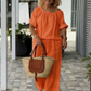 👚 50% OFF NOW! ⏳ Women's Drawstring Top & Pants 2-Piece Set – Relaxed fit & comfortable – Perfect for lounging or everyday style – soft and breathable 🌸👖