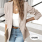 Elegantní bunda s měkkým límcem – luxusní pohodlí a nadčasový styl 💼🌸