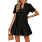 👗 NYNÍ S 50% SLEVOU! 🌸 Dámské letní vzdušné krajkové šaty ve stylu babydoll – s ozdobnými očky, lehké a ideální na dovolenou ☀️