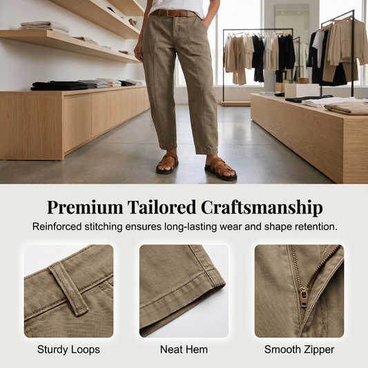 👖 NYNÍ S 50% SLEVOU! Dámské zúžené kalhoty s vysokým pasem – zeštíhlující střih, praktické kapsy a materiál odolný proti zmačkání ✨👜