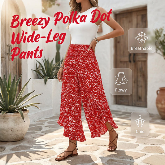 🎁New arrival 50% OFF💥Women’s Flowy High Waist Wide-Leg Pants – Slimming, Comfy & Chic