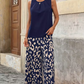 📢📢SLEVA 49% !! ⏰Dámský set s květinovým potiskem - halenka a široké kalhoty👚👖